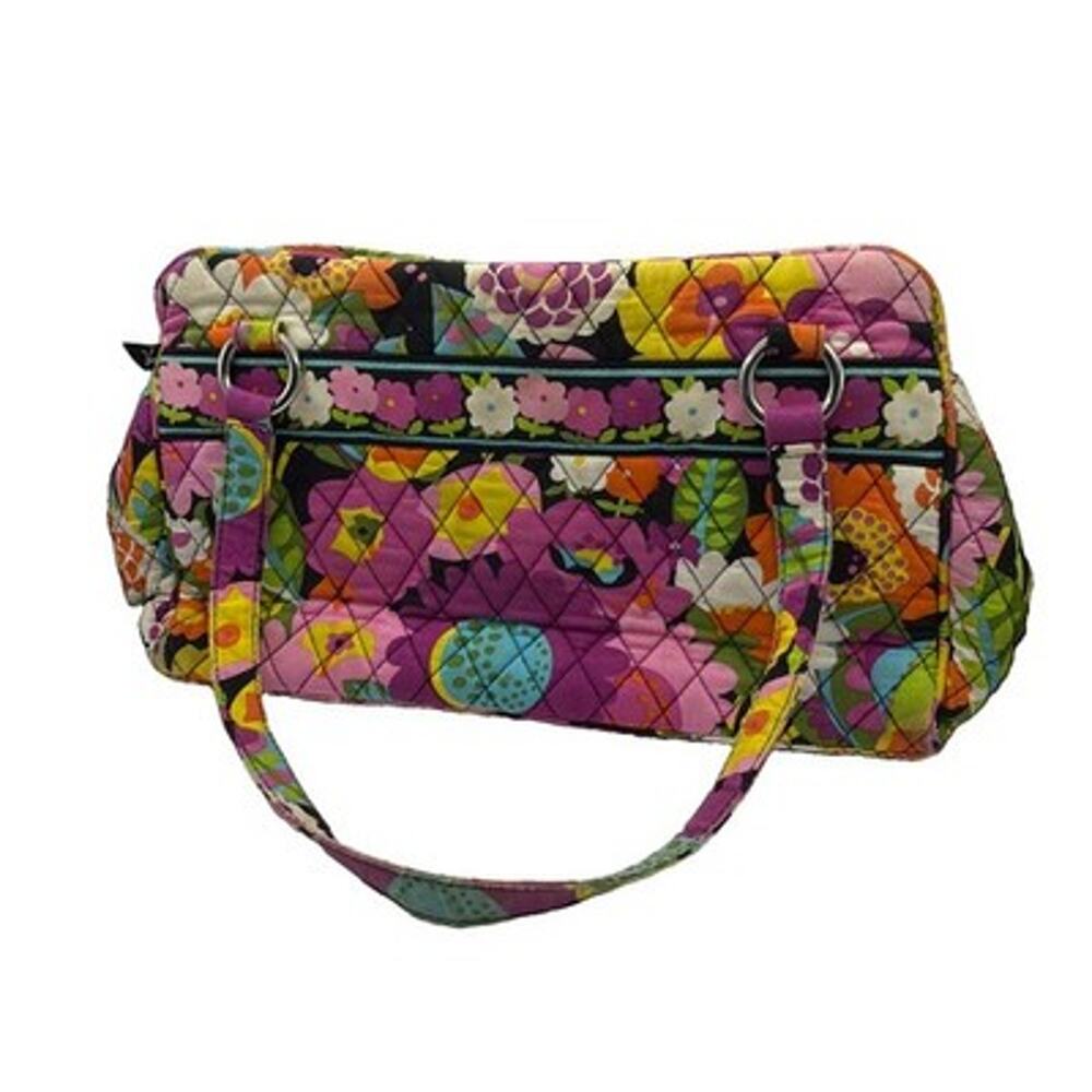 Vera Bradley Cassidy Va Va Bloom Pattern Fall 2012 Purse Handbag - 12โ x 7.5โ